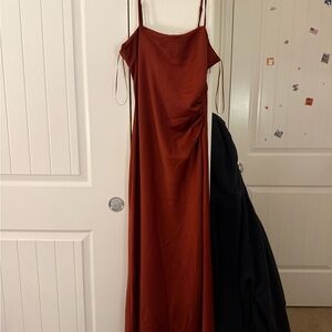House of Harlow 1960 Rust Maxi Dress